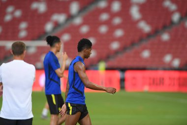 Kallang-singapore-19jul2019:Marcus rashford manche #10 oyuncusu