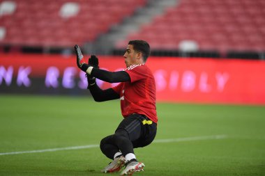 Kallang-singapore-19jul2019:Joel pereira #40 mancheste oyuncusu