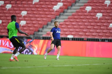 Kallang-singapore-19jul2019:Luke shaw manchester u oyuncusu #23