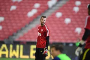 Kallang-singapore-19jul2019:David de gea #1 manchester oyuncusu