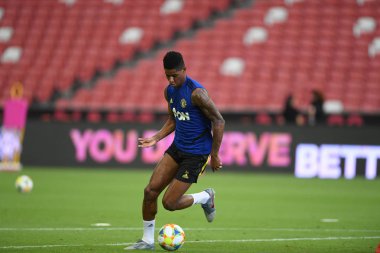 Kallang-singapore-19jul2019:Marcus rashford manche #10 oyuncusu