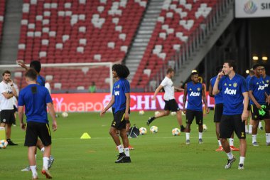 Kallang-singapore-19jul2019:Tahith Chong #44 mancheste oyuncusu