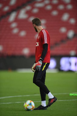 Kallang-singapore-19jul2019:David de gea #1 manchester oyuncusu