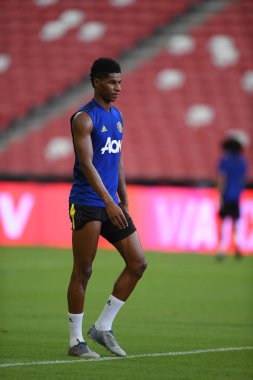 Kallang-singapore-19jul2019:Marcus rashford manche #10 oyuncusu