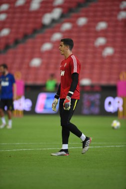 Kallang-singapore-19jul2019:Joel pereira #40 mancheste oyuncusu