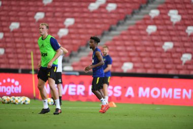 Kallang-singapore-19jul2019:Angel gomes manchester #28 oyuncusu