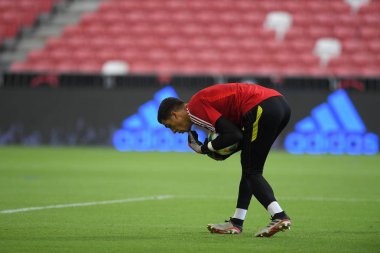 Kallang-singapore-19jul2019:Joel pereira #40 mancheste oyuncusu