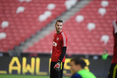 Kallang-singapore-19jul2019:David de gea #1 manchester oyuncusu
