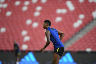 Kallang-singapore-19jul2019:Marcus rashford manche #10 oyuncusu