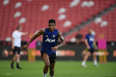Kallang-singapore-19jul2019:Marcus rashford manche #10 oyuncusu