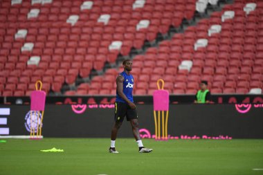 Kallang-singapore-19jul2019:Paul pogba #6 manchester u oyuncusu