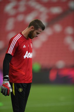 Kallang-singapore-19jul2019:David de gea #1 manchester oyuncusu