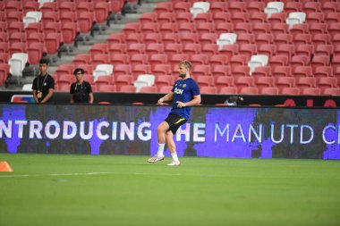 Kallang-singapore-19jul2019:Luke shaw manchester u oyuncusu #23