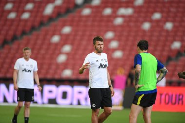 Kallang-singapore-19jul2019:Michael carrick Manch Personel teknik direktörü