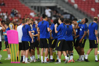 Kallang-singapore-19jul2019:manchester united oyuncusu actio