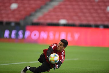 Kallang-singapore-19jul2019:Joel pereira #40 mancheste oyuncusu