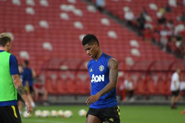Kallang-singapore-19jul2019:Marcus rashford manche #10 oyuncusu