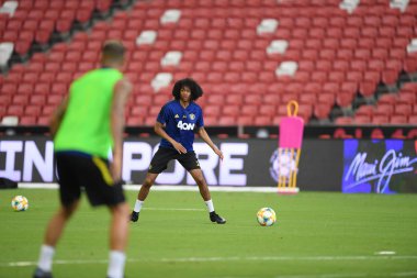 Kallang-singapore-19jul2019:Tahith Chong #44 mancheste oyuncusu