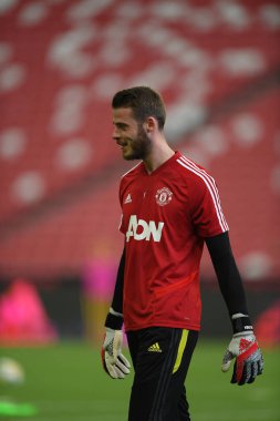 Kallang-singapore-19jul2019:David de gea #1 manchester oyuncusu