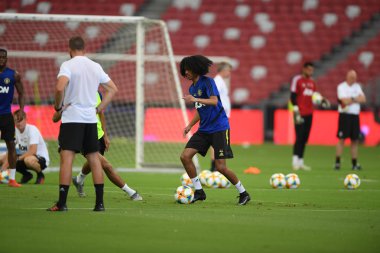 Kallang-singapore-19jul2019:Tahith Chong #44 mancheste oyuncusu