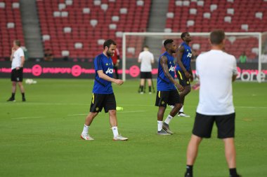 Kallang-singapore-19jul2019:Juan mata manchester un oyuncusu #8