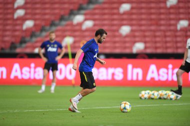 Kallang-singapore-19jul2019:Juan mata manchester un oyuncusu #8