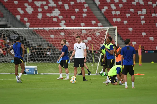 Kallang-singapore-19jul2019:Michael carrick Manch Personel teknik direktörü