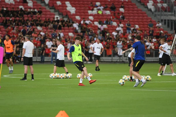 Kallang-singapore-19jul2019:manchester united oyuncusu actio