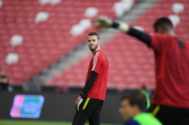 Kallang-singapore-19jul2019:David de gea #1 manchester oyuncusu