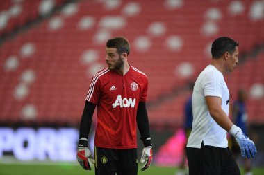 Kallang-singapore-19jul2019:David de gea #1 manchester oyuncusu
