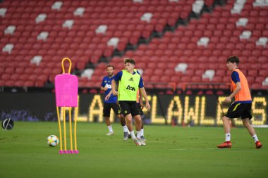 Kallang-singapore-19jul2019:Daniel james #21 mancheste oyuncusu