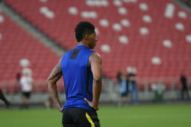 Kallang-singapore-19jul2019:Marcus rashford manche #10 oyuncusu