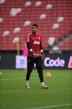 Kallang-singapore-19jul2019:Sergio romero #22 manchest oyuncusu
