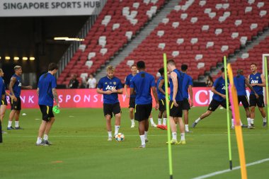 Kallang-singapore-19jul2019:Luke shaw manchester u oyuncusu #23