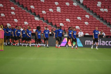Kallang-singapore-19jul2019:manchester united oyuncusu actio