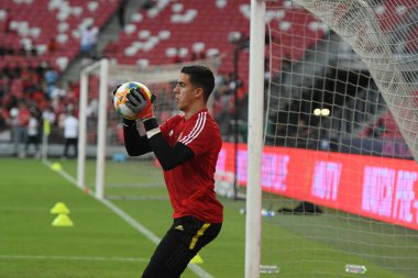 Kallang-singapore-19jul2019:Joel pereira #40 mancheste oyuncusu