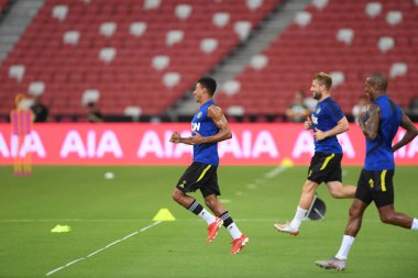 Kallang-singapore-19jul2019:Jesse lingard #14 manchest oyuncusu