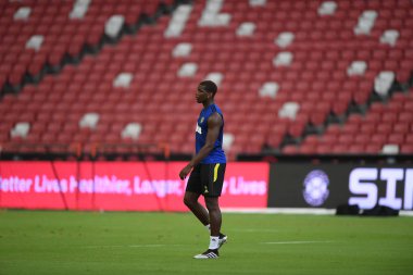 Kallang-singapore-19jul2019:Paul pogba #6 manchester u oyuncusu