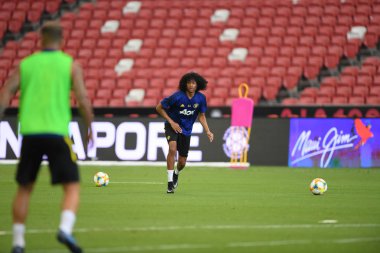 Kallang-singapore-19jul2019:Tahith Chong #44 mancheste oyuncusu