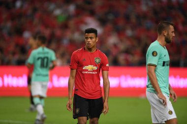 Kallang-Singapur-20jul2019: Mason Greenwood #26 Manche oyuncusu