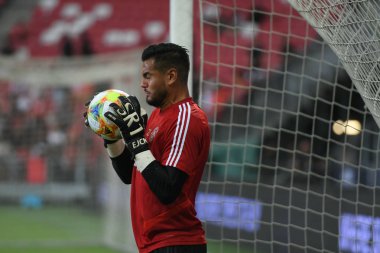 Kallang-singapore-19jul2019:Sergio romero #22 manchest oyuncusu