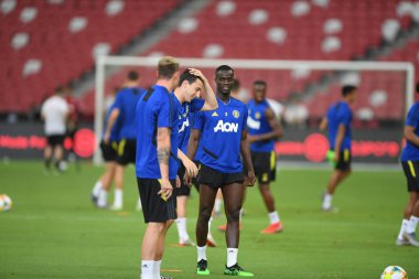 Kallang-singapore-19jul2019:Matteo damian #36 manchest oyuncusu