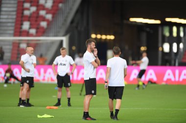 Kallang-singapore-19jul2019:Michael carrick Manch Personel teknik direktörü