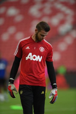 Kallang-singapore-19jul2019:David de gea #1 manchester oyuncusu