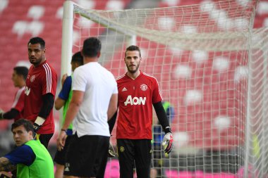 Kallang-singapore-19jul2019:David de gea #1 manchester oyuncusu