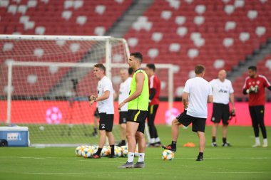 Kallang-singapore-19jul2019:manchester united oyuncusu actio