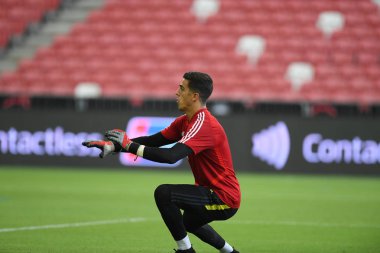 Kallang-singapore-19jul2019:Joel pereira #40 mancheste oyuncusu