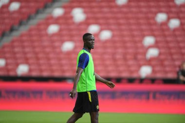 Kallang-singapore-19jul2019:Eric bailly #3 manchester oyuncusu 