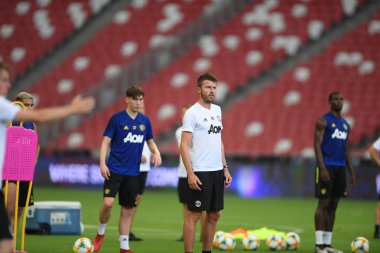 Kallang-singapore-19jul2019:Michael carrick Manch Personel teknik direktörü