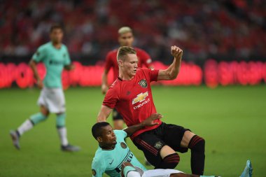 Kallang-Singapur-20jul2019: Scott Mctominay #39 Manche oyuncusu